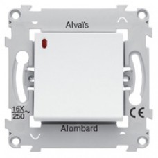 Va-et-vient lumineux avec lampe 230V blanc