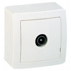 Prise TV simple mâle blindée 1 sortie