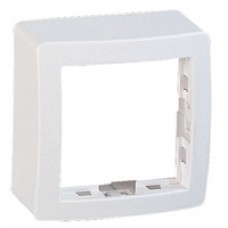 Cadre saillie standard 1 poste 62 x 62mm profondeur 31 mm