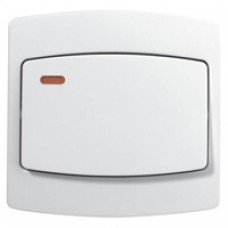 Interrupteur va-et-vient lumineux avec lampe 230V