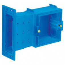 Boîte carrée de chambranle 1 poste profondeur 40 mm
