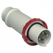 Fiche mobile industrielle-droite-63A-3P+T-380..415V CA-IP 67