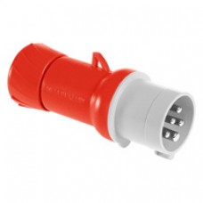 PratiKa - fiche mobile industrielle droite 32 A - 3P+N+T - 380..415 V CA - IP44