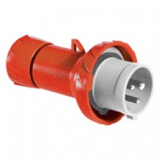 Fiche mobile industrielle-droite-16A-2P+T-380..415V CA-IP 67