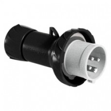 Fiche mobile industrielle-droite-16A-3P+T-480..500V CA-IP 67