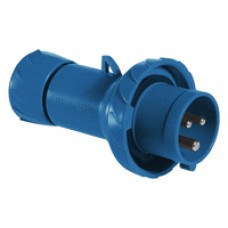 Fiche mobile industrielle-droite-16A-2P+T-200..250V CA-IP 67
