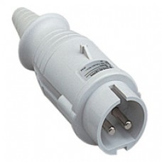 Fiche mobile industrielle-droite-32A-2P-40..50V CA-IP 44