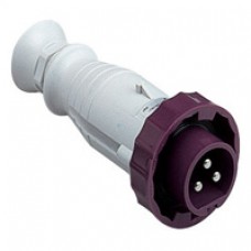 Fiche mobile industrielle-droite-16A-3P-20..25V CA-IP 67