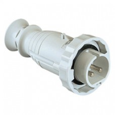 Fiche mobile industrielle-droite-16A-2P-40..50V CA-IP 67