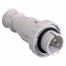 Fiche mobile industrielle-droite-16A-3P-40..50V CA-IP 67