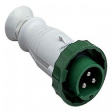 Fiche mobile industrielle-droite-16A-3P-20..25V CA-IP 67