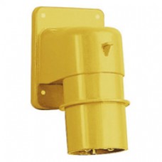 Socle de connecteur industriel-32A-3P+N+T-100..130V CA-IP 44