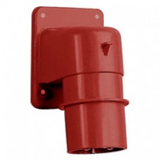 PratiKa - socle de connecteur industriel - 32 A - 3P+N+T - 380-415 V CA - IP44