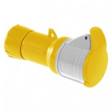 Prise mobile industrielle-16A-2P+T-100..130V CA-IP 44