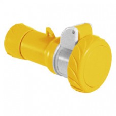 Prise mobile industrielle-16A-3P+T-100..130V CA-IP 67