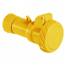 Prise mobile industrielle-16A-3P+T-100..130V CA-IP 67