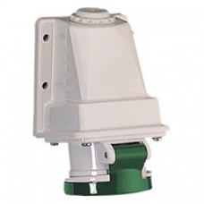 Socle de prise industrielle-16A-3P-20..25V CA-IP 44