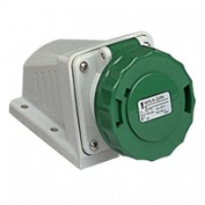 Socle de prise industrielle-16A-2P-20..25V CA-IP 67