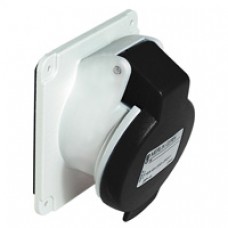 Socle prise inclinée-32A-IP44-500-4P-vis