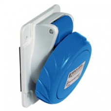 PratiKa - socle de prise inclinée -16A - 2P+T - 200-250 V CA- IP67 - à vis