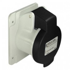 Socle prise droite-32A-IP44-500-4P-vis