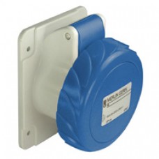 Socle prise droite-16A-IP67-220-3P-vis