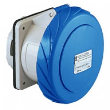 Socle prise droite-16A-IP67-220-5P-vis