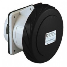 Socle prise droite-16A-IP67-500-5P-vis