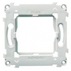 Support mécanismes Quadra 45x45 blanc