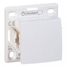 Embase + enjoliveur va-et-vient 10A-250V CA