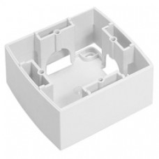 Cadre saillie Classic 1 poste blanc