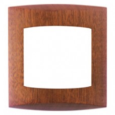 Plaque acajou simple Bois