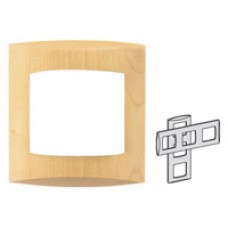 Plaque érable triple hor/ver 71mm Bois