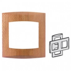 Plaque loupe de platane double hor/ver 71mm Bois