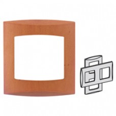 Plaque poirier double hor/ver 71mm Bois