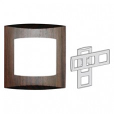 Plaque palissandre triple hor/ver 71mm Bois
