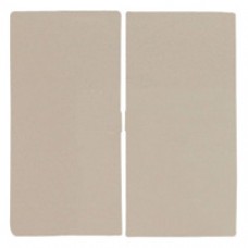 Façade double va-et-vient ou double BP satin champagne