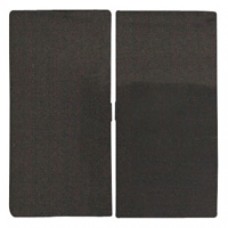 Façade double va-et-vient ou double BP satin graphite