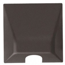 Façade sortie de câble satin graphite