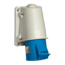 Socle de prise incliné -32 A - 2P+T - 200-250 V CA - en saillie- IP44
