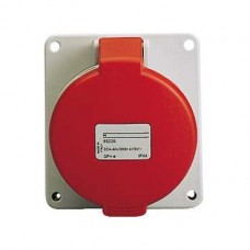 PratiKa - socle de prise incliné -32 A - 3P+T - 380-415 V CA - en saillie- IP44