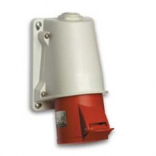 Socle de prise incliné -32 A 3P+N+T - 380-415 V CA - en saillie- IP44