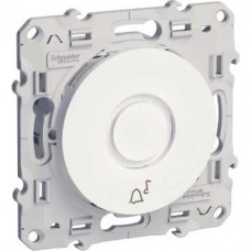 Sonnette électronique Blanc 5 tonalités 230V à vis
