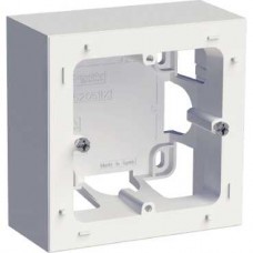 Boîte pour montage en saillie blanc 1 poste