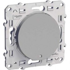 Poussoir lumineux Aluminum 10A à vis LED bleu 015mA localisation