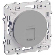 Prise RJ45 aluminium grade 1 (téléphone) cat. 5 UTP à vis