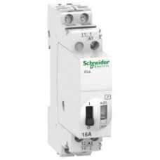 Acti9, iTLs télérupteur avec signal. à distance 16A 1NO 24VCA 12VCC 50-60Hz 