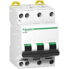 Disjoncteur 3P+N 16A courbe C - 4,5 kA