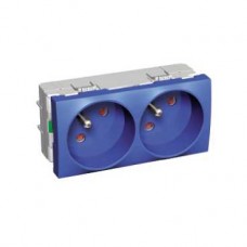 Bloc double 2P avec T bleu