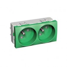 Bloc double 2P avec T vert